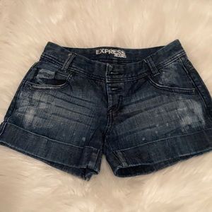 Express Jean shorts. Size 0.